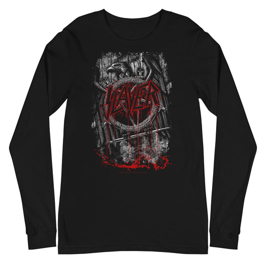 Slayer - Eagle Logo Long Sleeve Shirt
