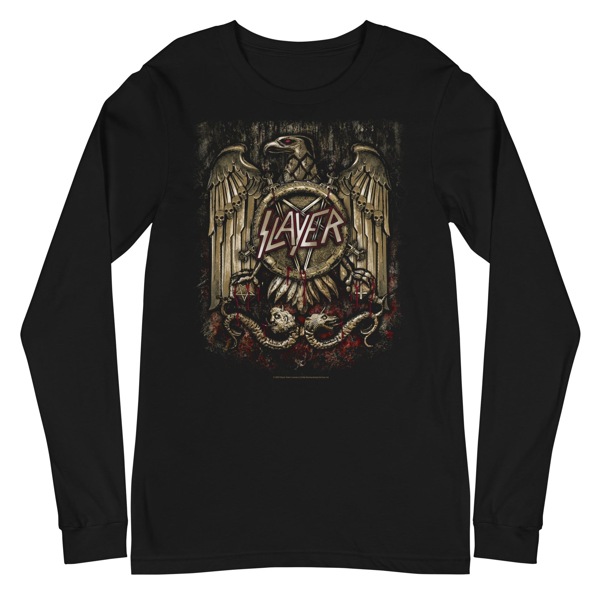 Slayer - Eagle Statue Long Sleeve Shirt