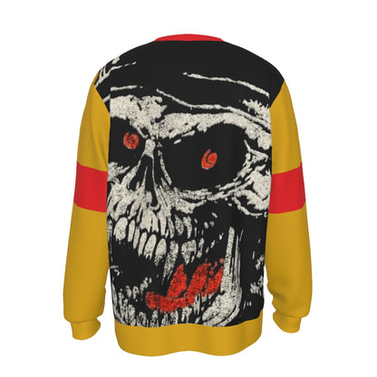 Slayer Giant Skull All Over Print Sweatshirt