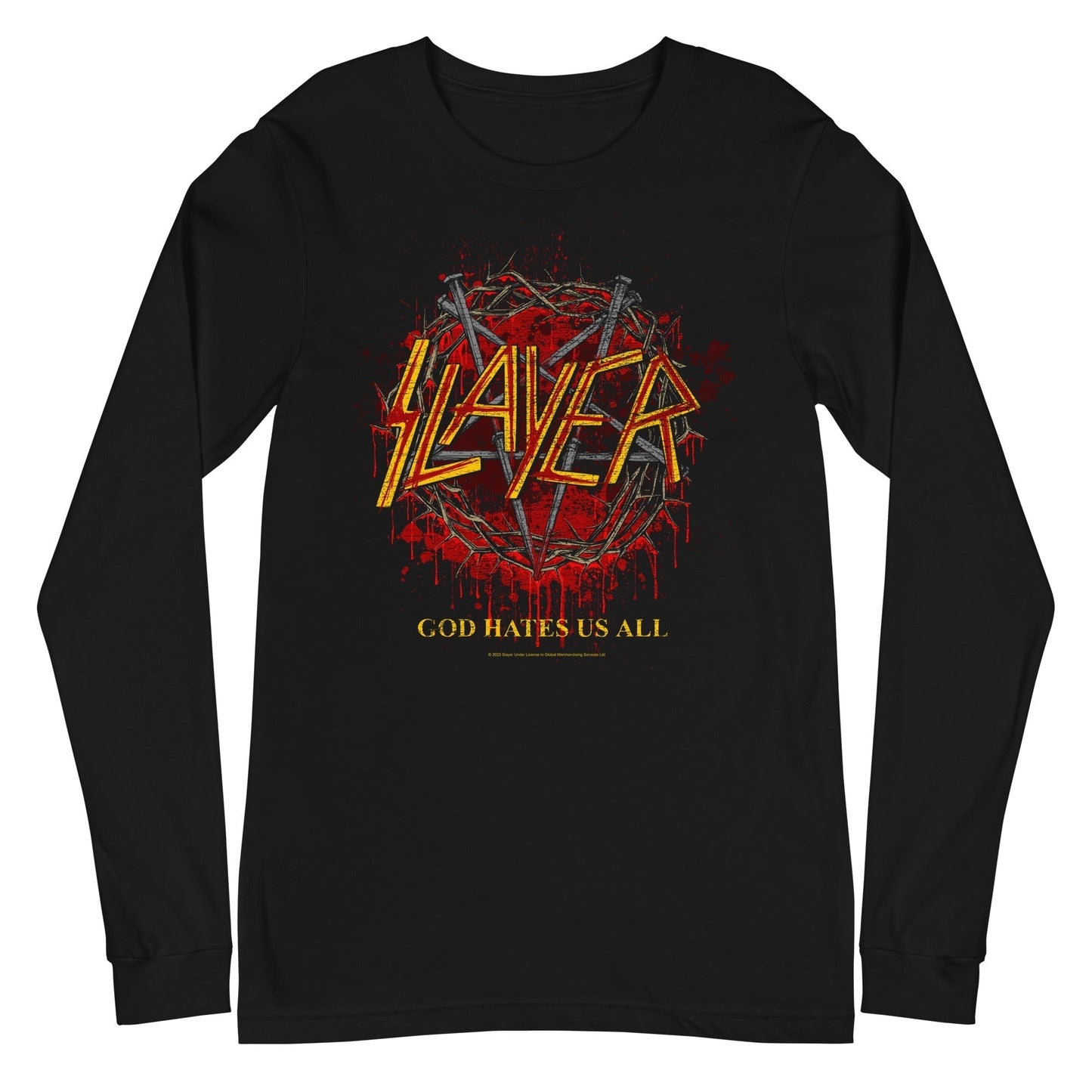 Slayer - God Hates Us All Long Sleeve Shirt