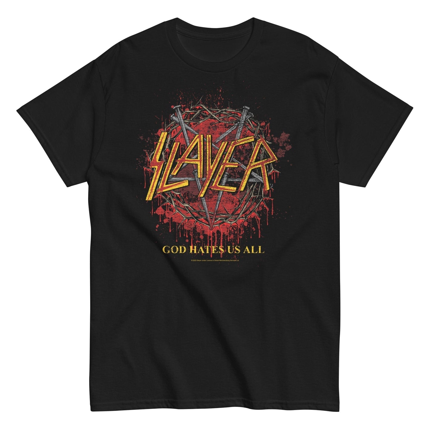 Slayer - God Hates Us All Mens T Shirt