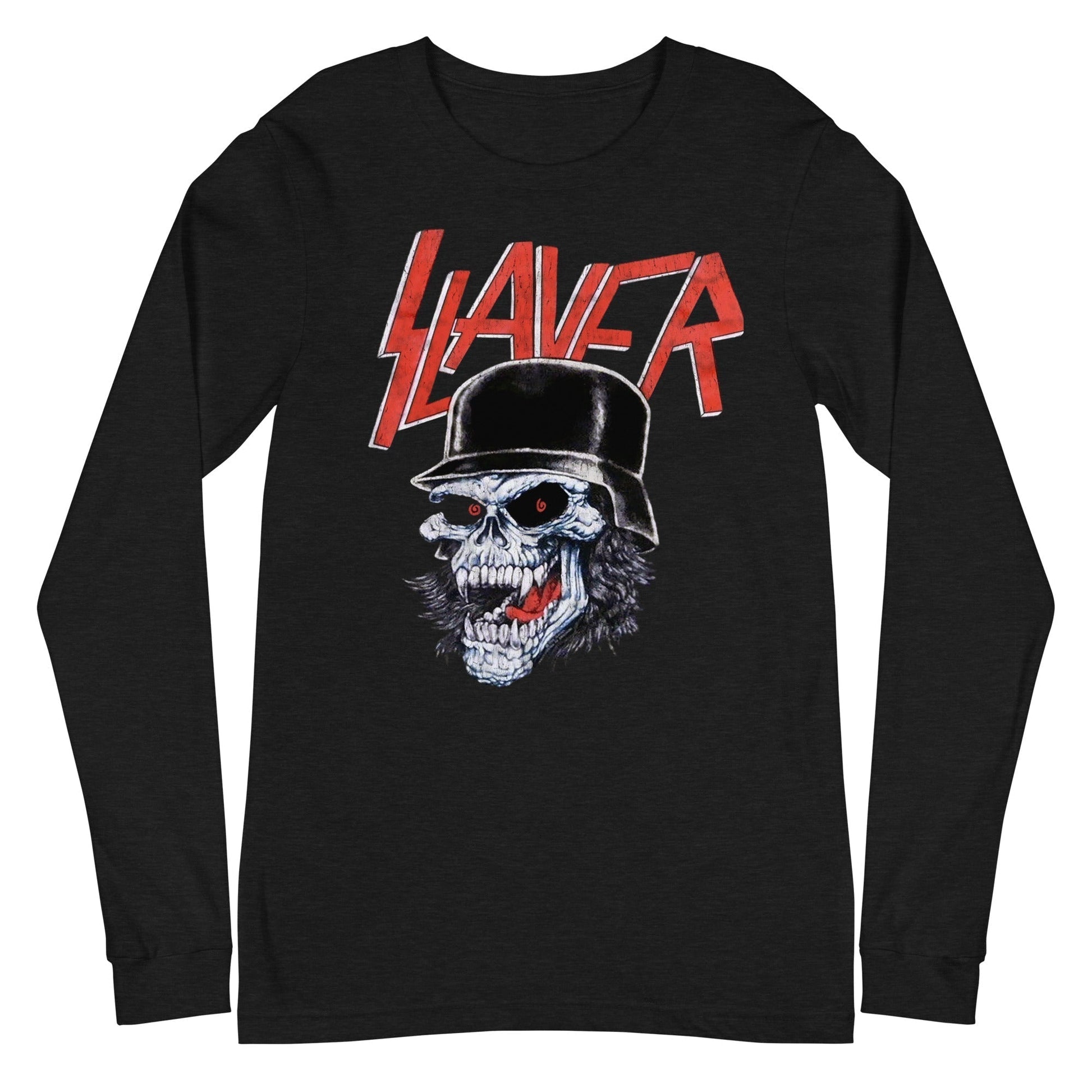Slayer - Helmet Skull Long Sleeve Shirt
