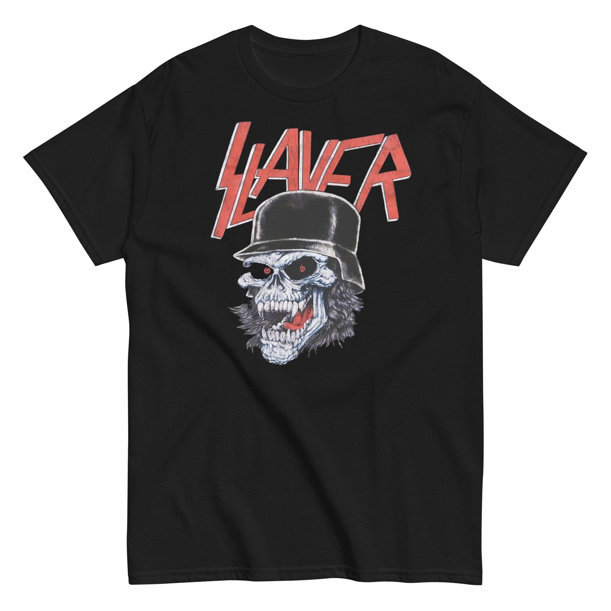 Slayer - Helmet Skull Mens T Shirt