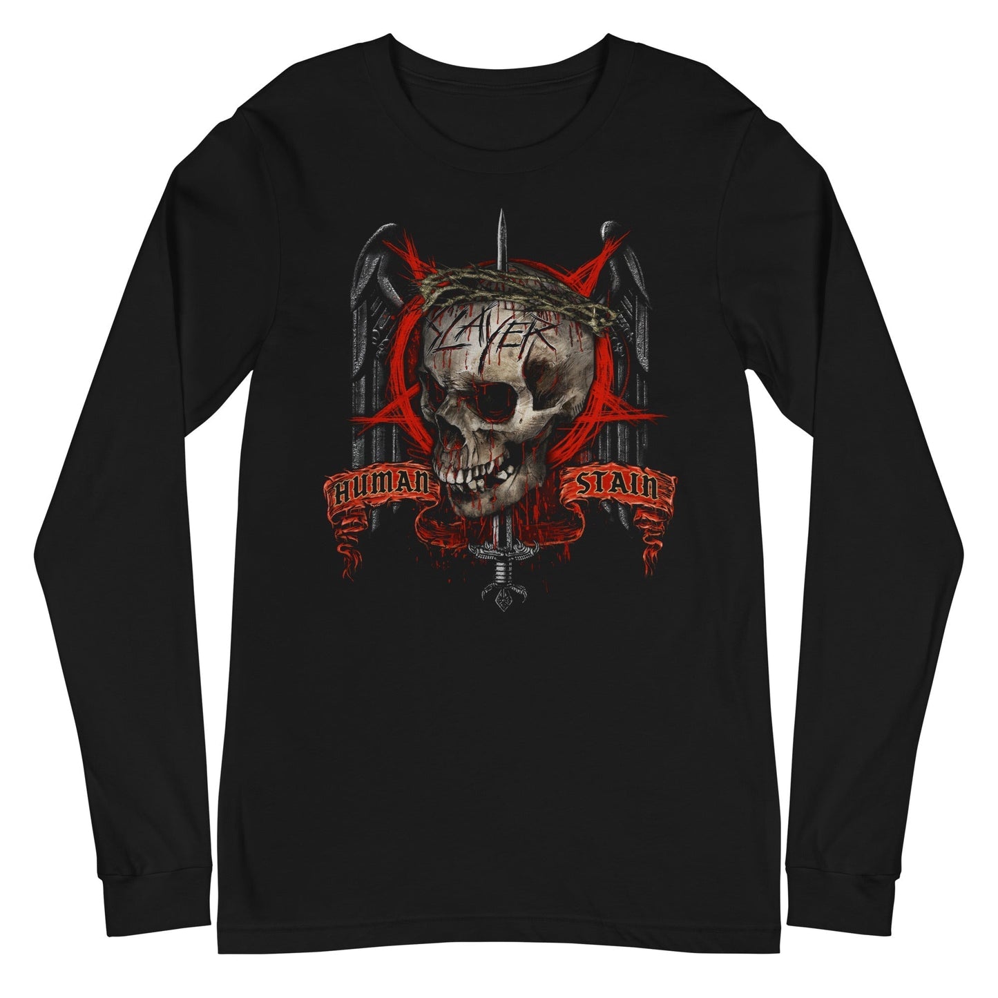 Slayer - Human Stain Long Sleeve Shirt