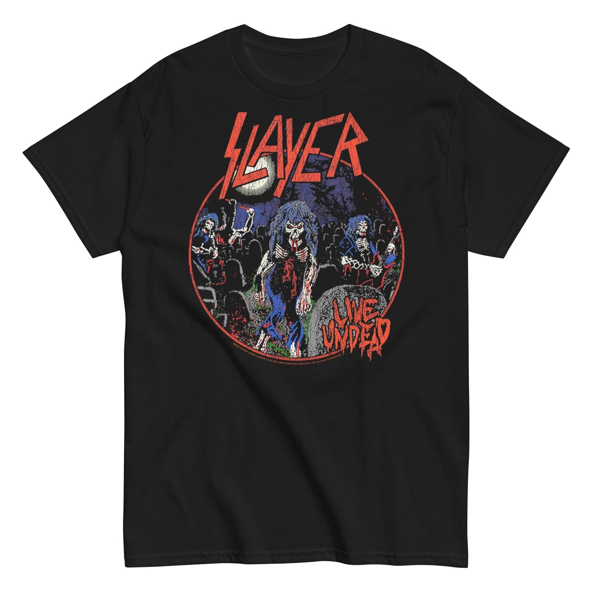 Slayer - Live Undead Mens T Shirt