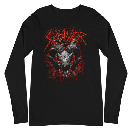 Slayer - Ram's Head Long Sleeve Shirt