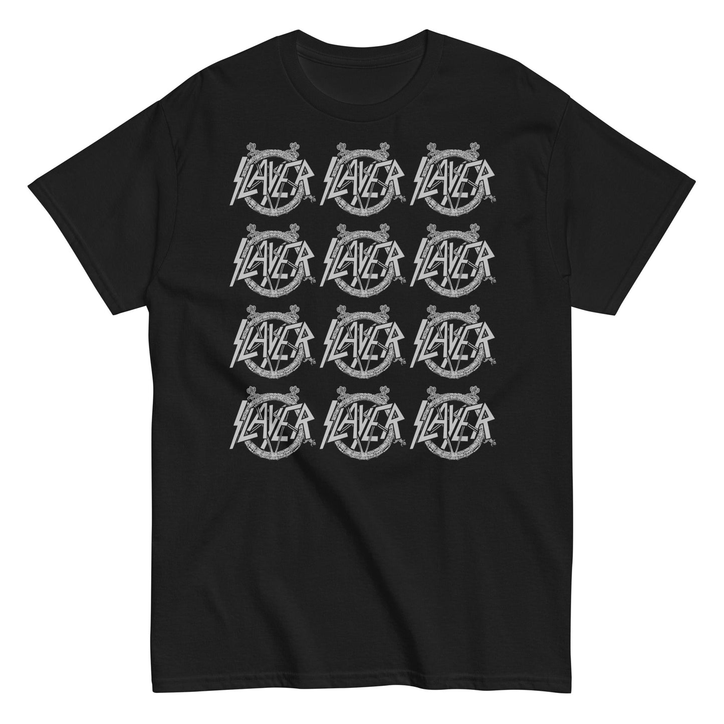 Slayer - Repeat Logo Mens T Shirt