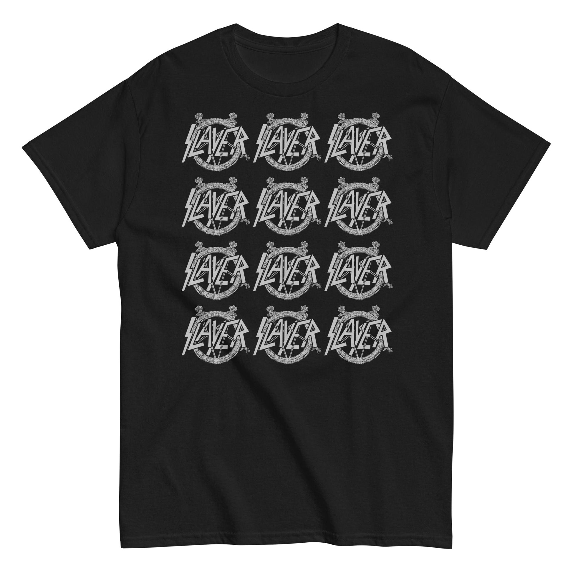 Slayer - Repeat Logo Mens T Shirt