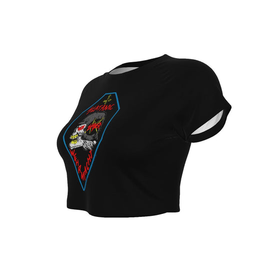Slayer Slaytanic Women's Crop Top T Shirt