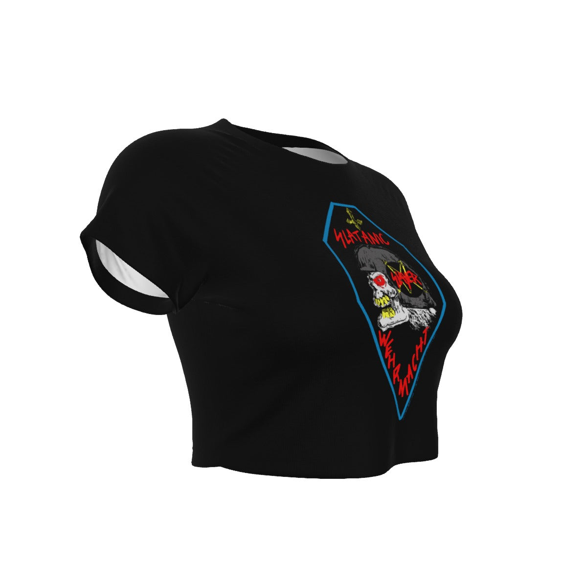 Slayer Slaytanic Women's Crop Top T Shirt