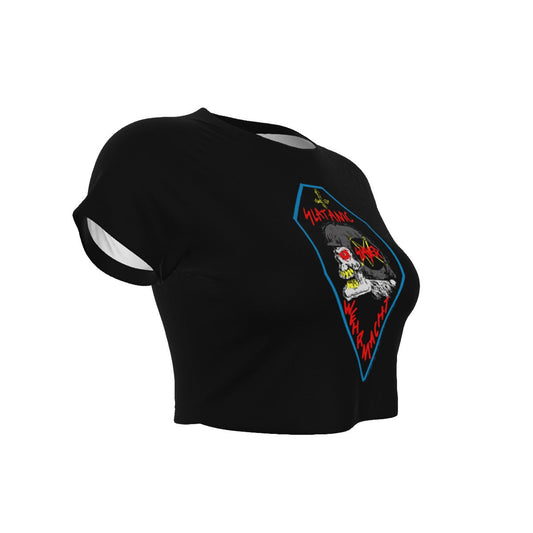 Slayer Slaytanic Women's Crop Top T Shirt