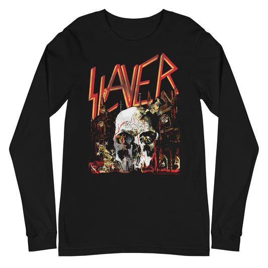 Slayer - South Skull Long Sleeve Shirt