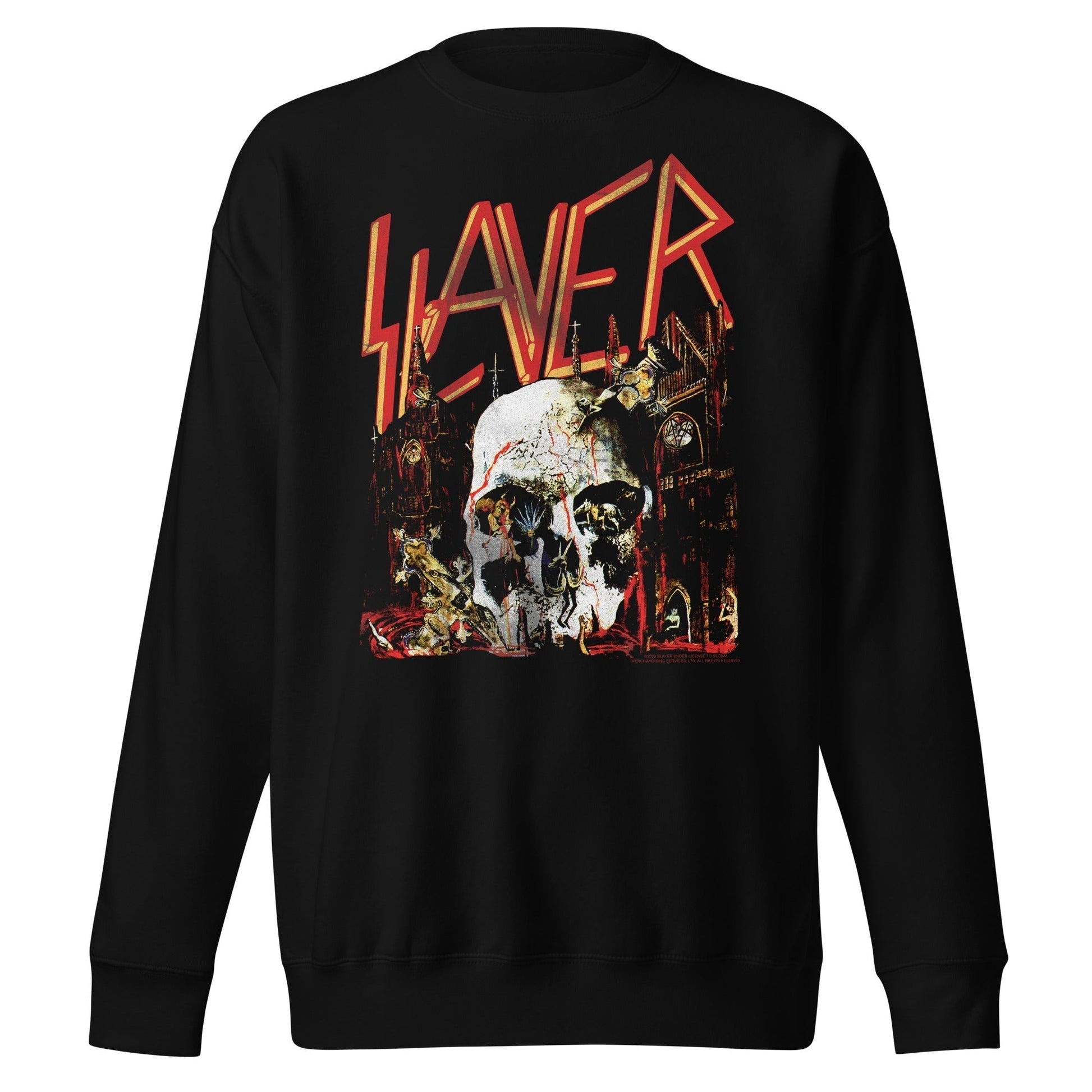 Slayer - South Skull Sweatshirt #1048