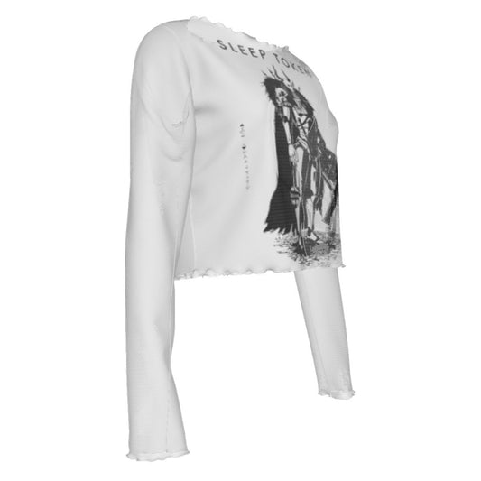Sleep Token Armor Women's Mesh Top T Shirt