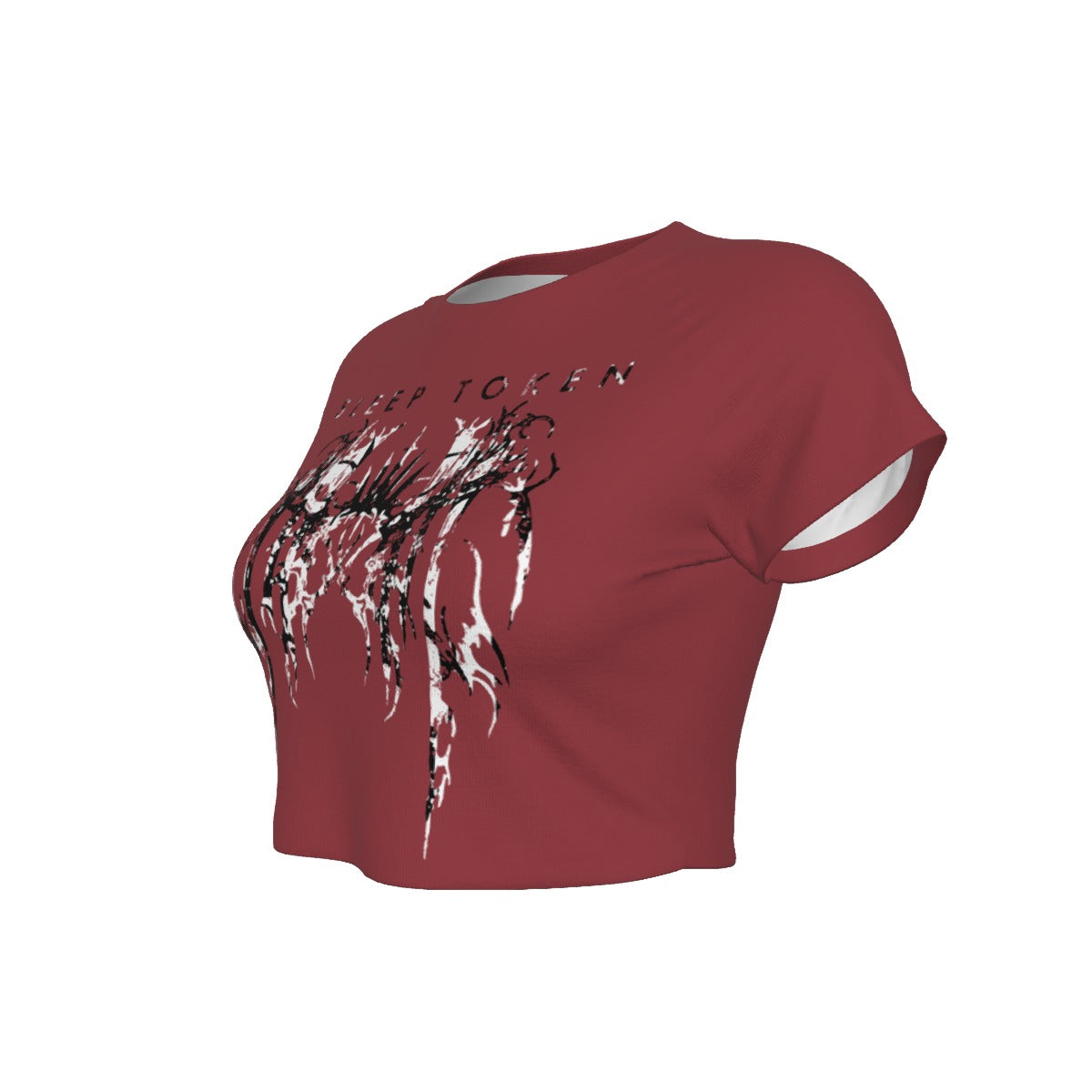 Sleep Token Drip Women's Crop Top T Shirt