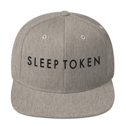 Sleep Token Logo Grey Snapback Hat Grey