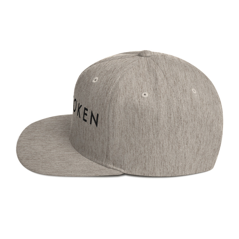 Sleep Token Logo Grey Snapback Hat Grey