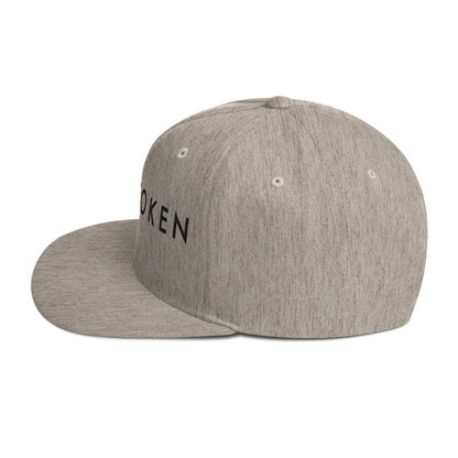 Sleep Token Logo Grey Snapback Hat Grey