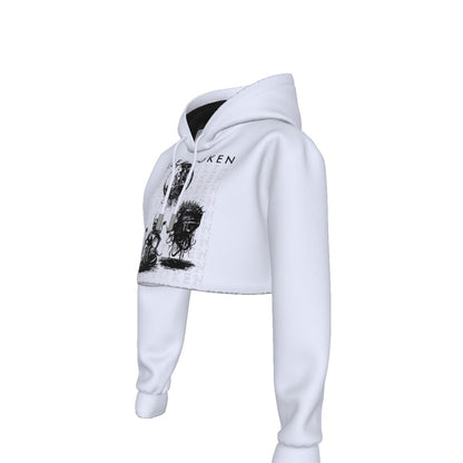 Sleep Token Repeat Women's Cropped Hoodie