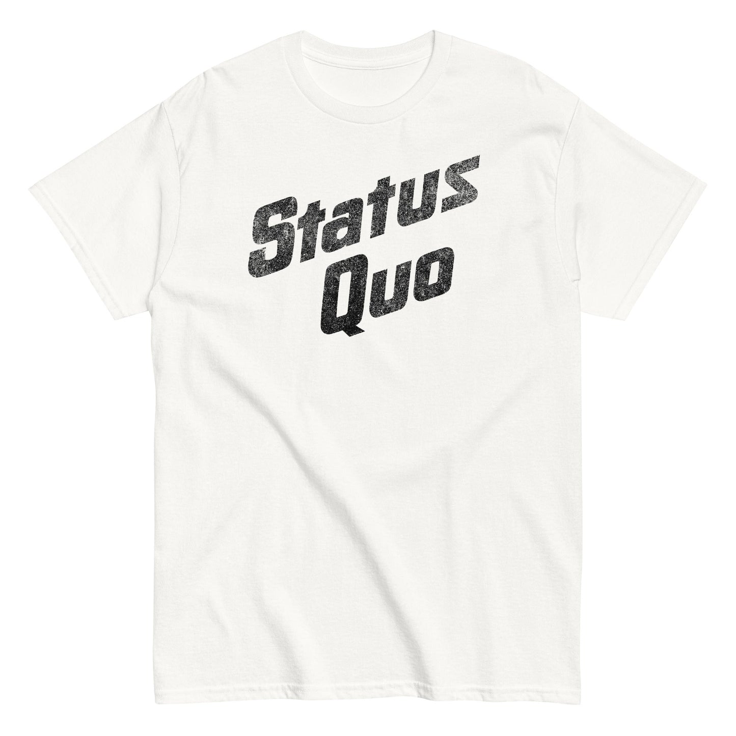 Status Quo - Black Logo Mens T Shirt