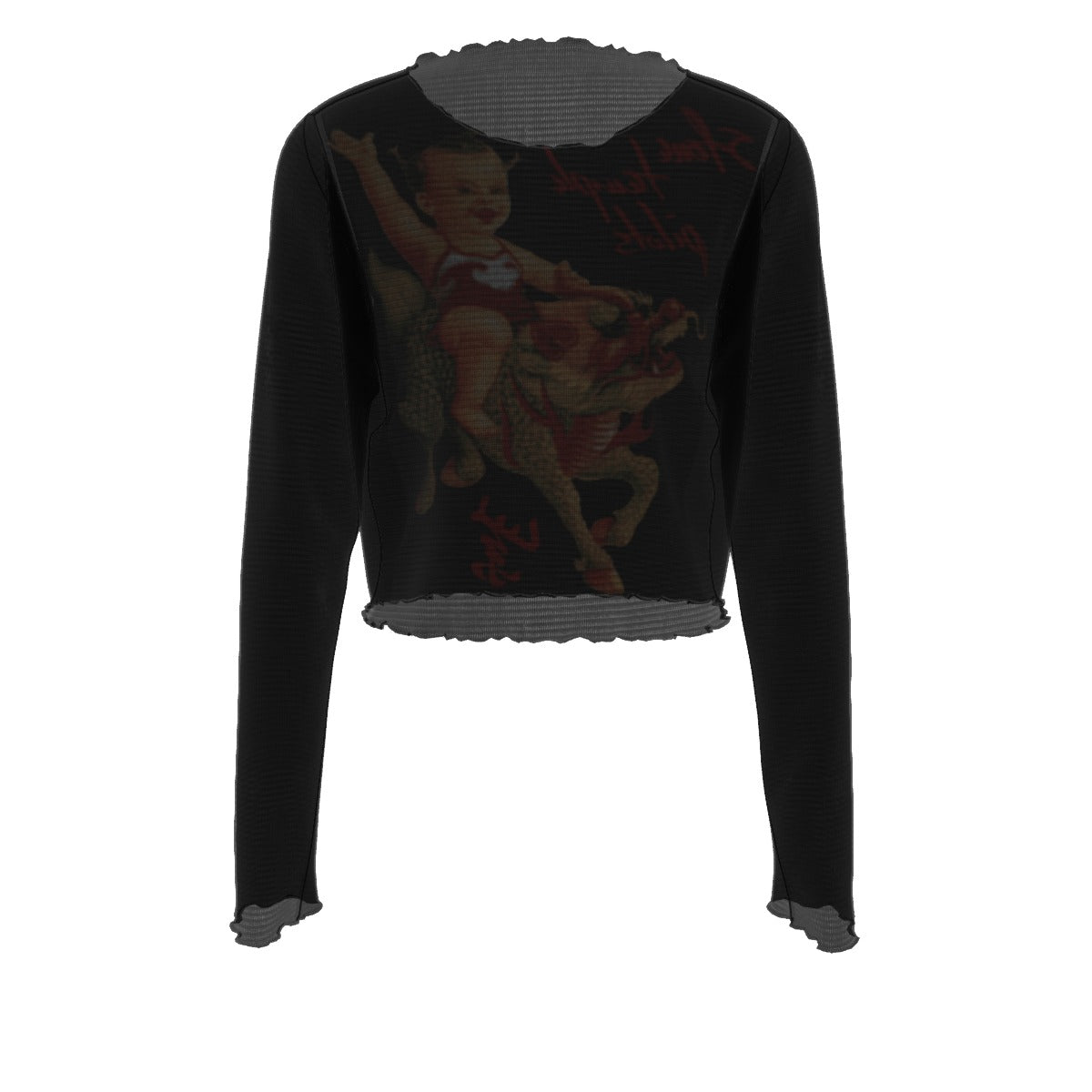 Stone Temple Pilots Purple Women's Mesh Top T Shirt