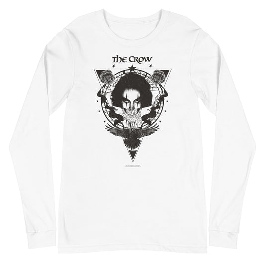 The Crow - Badge Emblem Long Sleeve Shirt