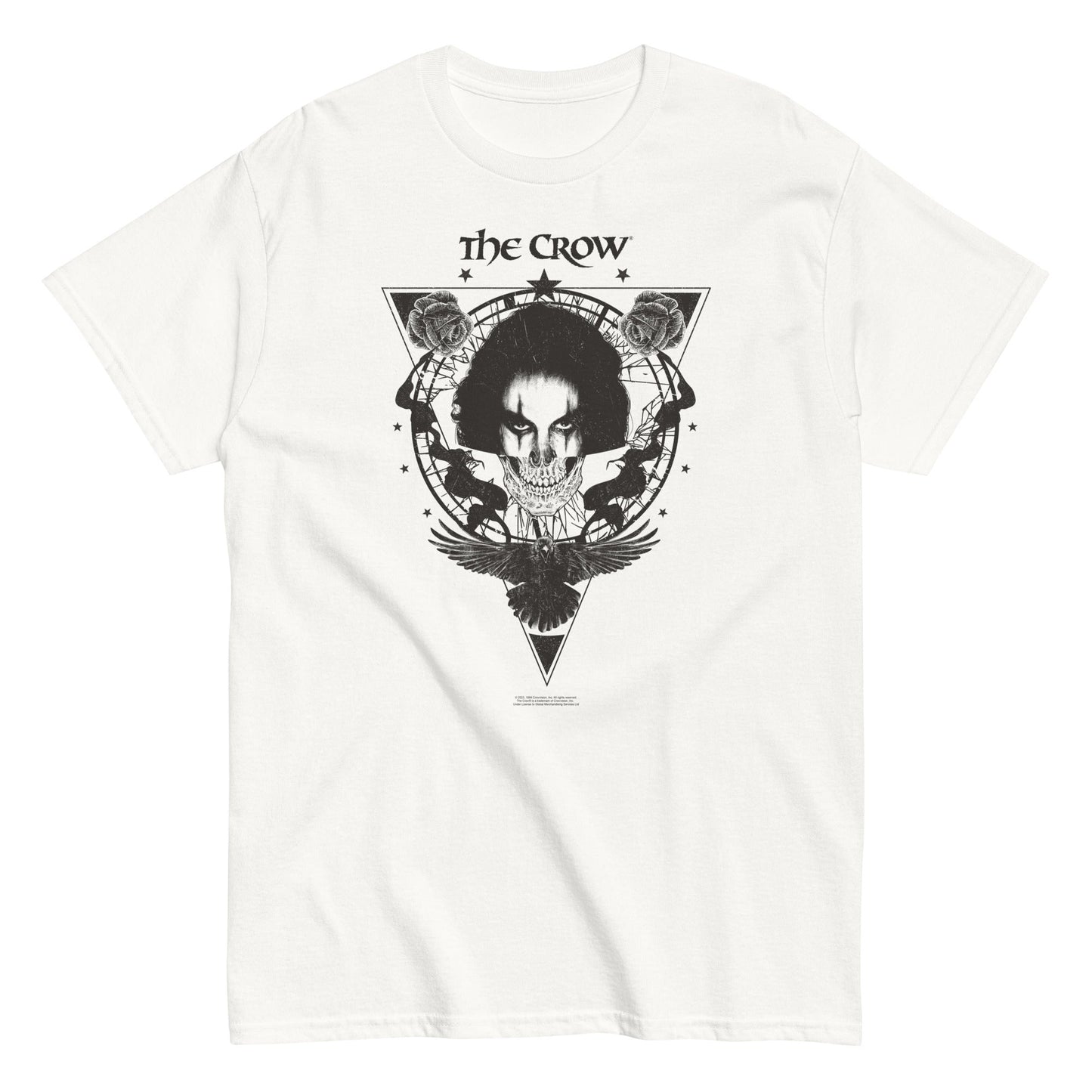 The Crow - Badge Emblem Mens T Shirt