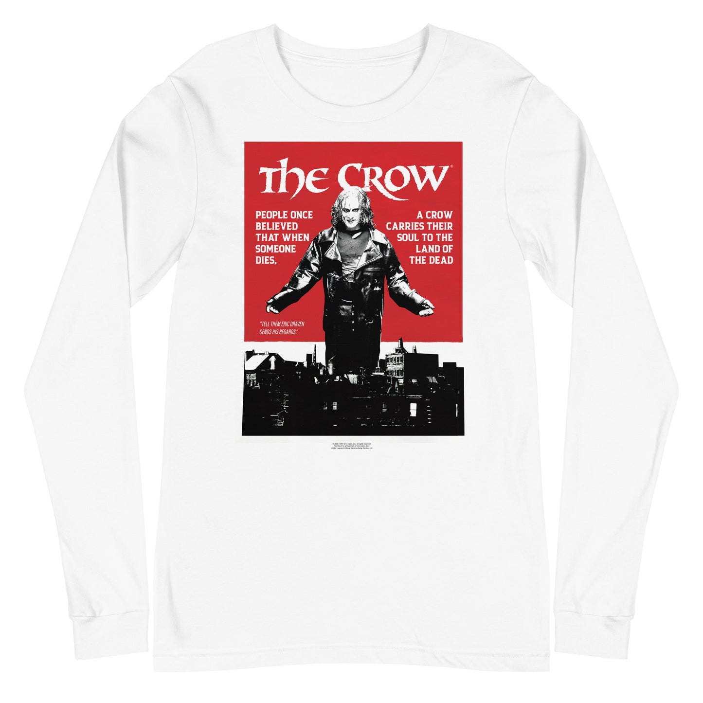 The Crow - Movie Poster Long Sleeve Shirt