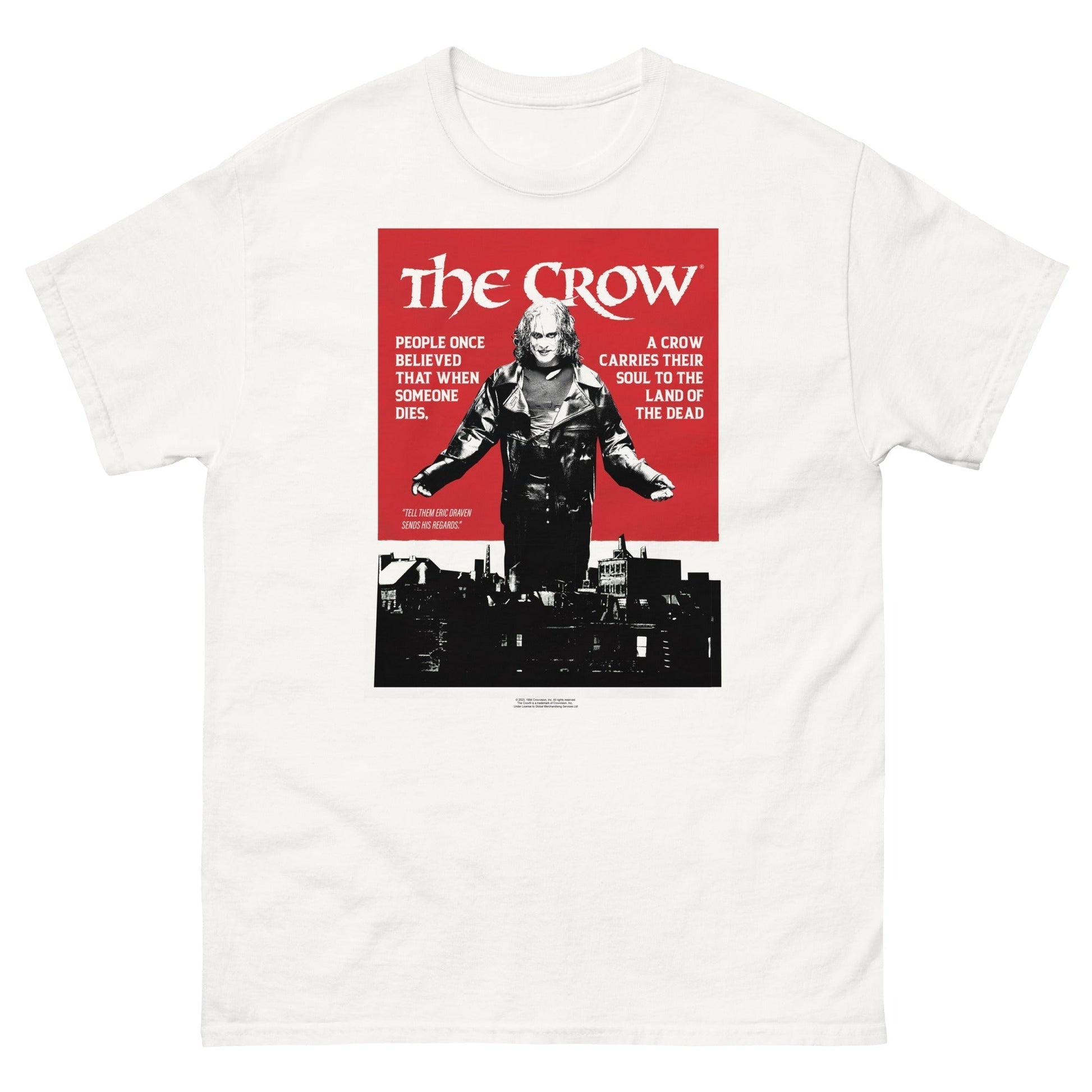 The Crow - Movie Poster Mens T Shirt