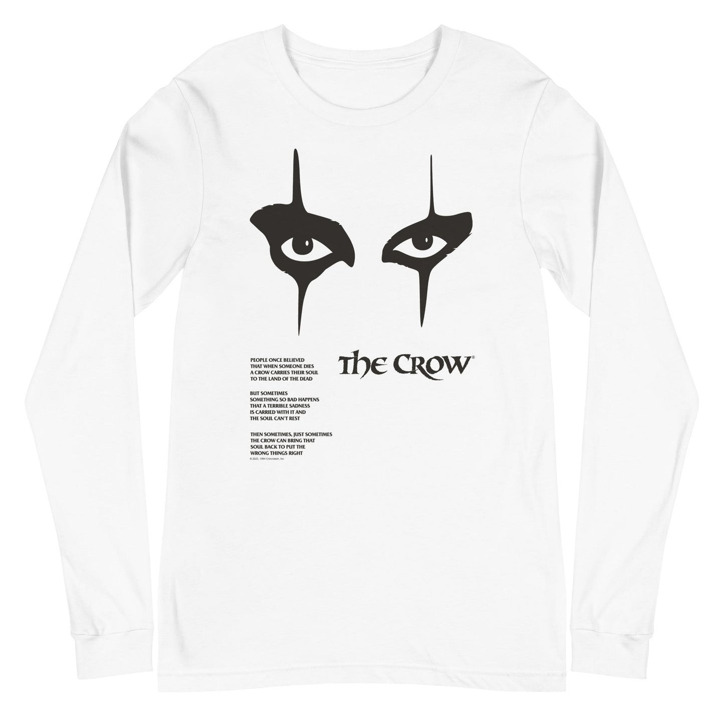 The Crow - Thousand Yard Stare Long Sleeve Shirt