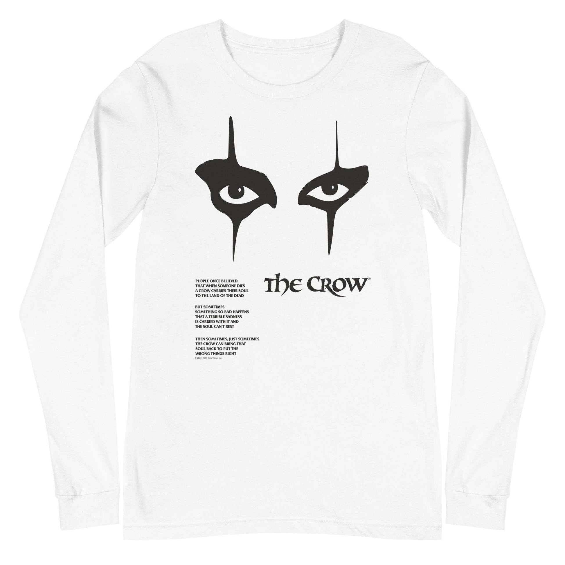 The Crow - Thousand Yard Stare Long Sleeve Shirt