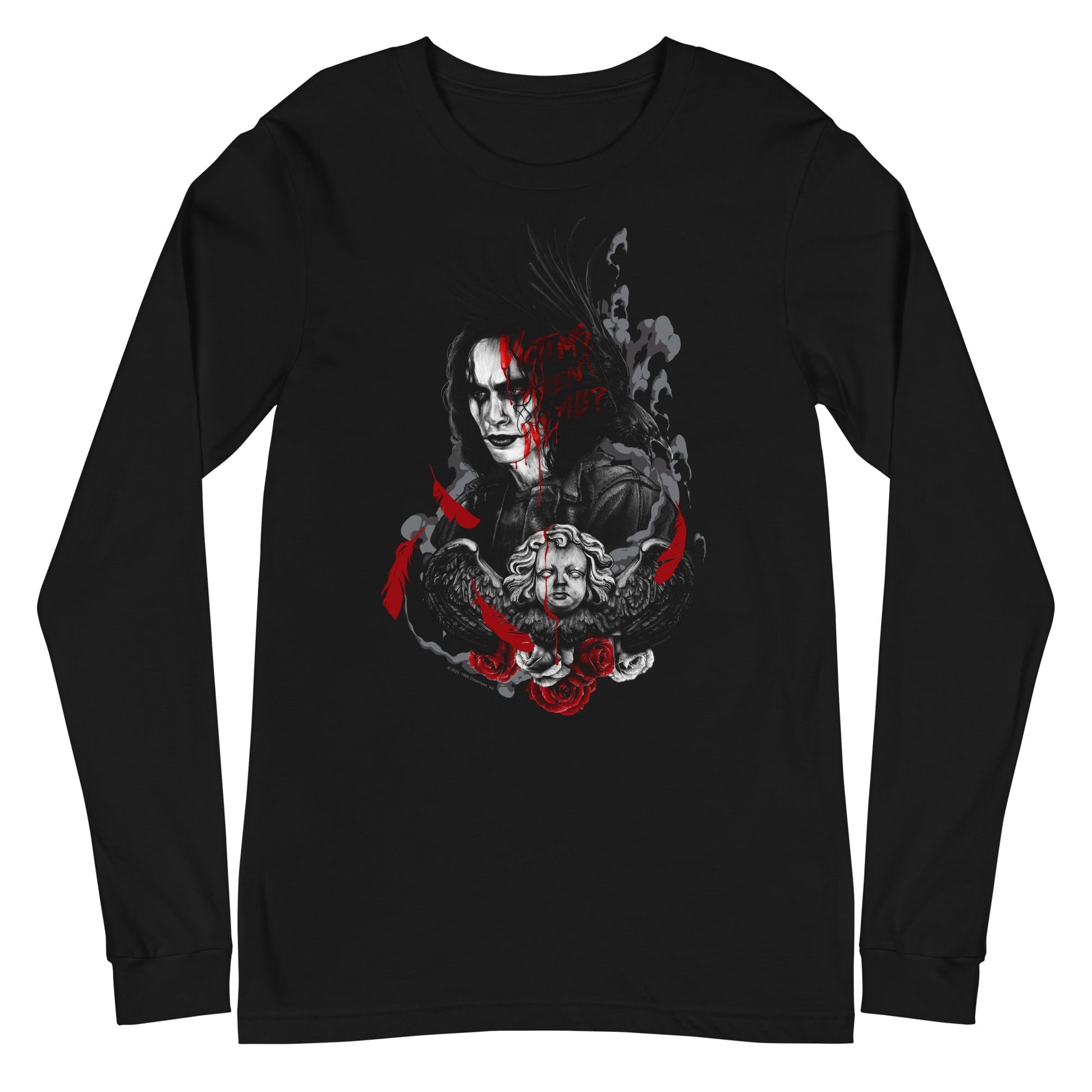 The Crow - Victims Aren't We All? Long Sleeve Shirt