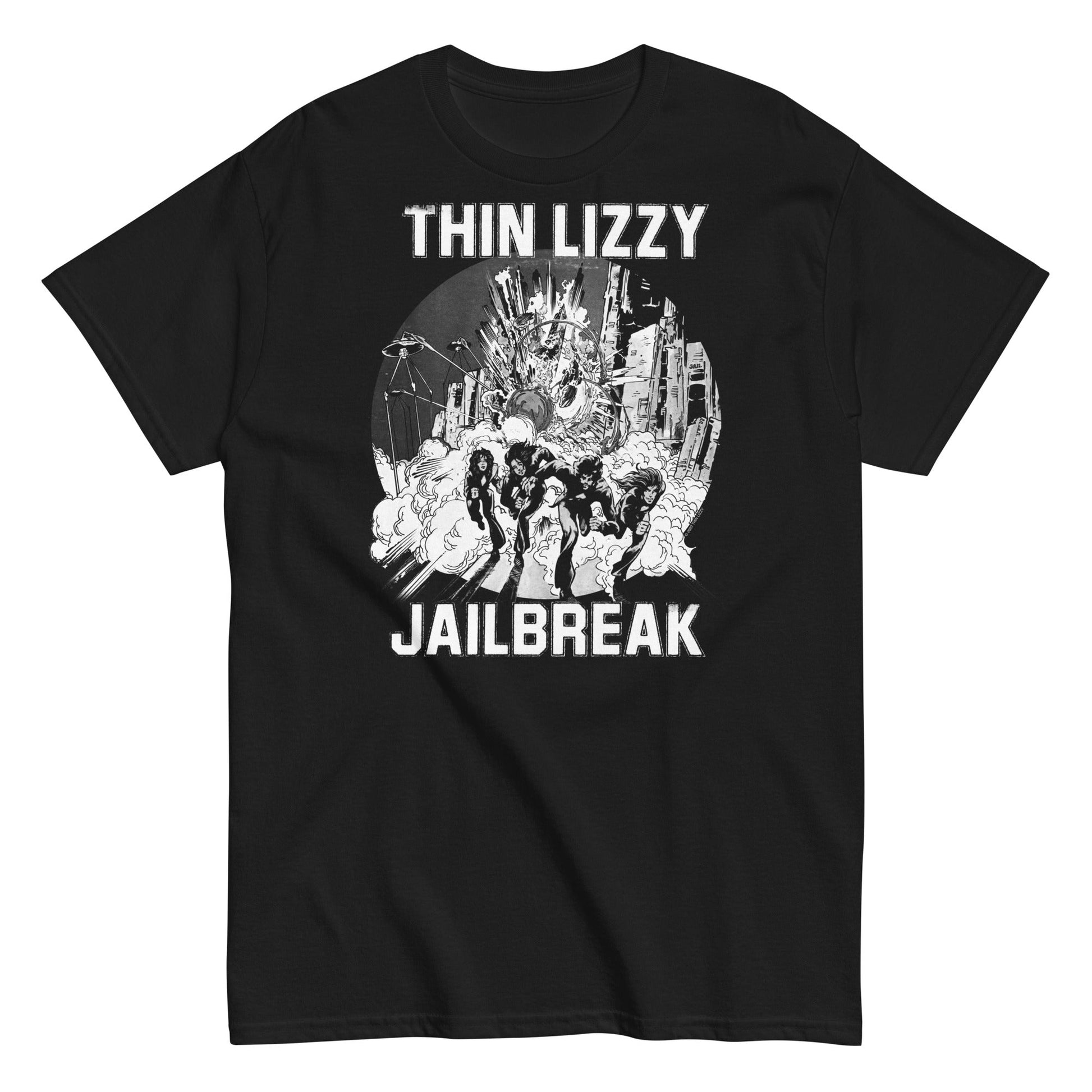 Thin Lizzy - White Jailbreak Mens T Shirt