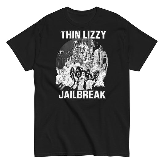 Thin Lizzy - White Jailbreak Mens T Shirt