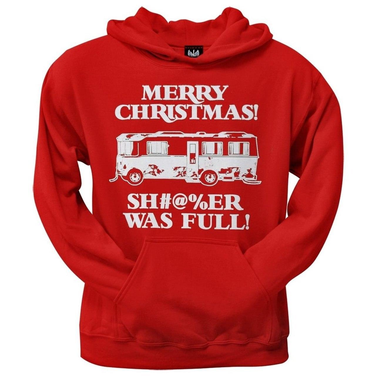 Merry Christmas Bathroom Was Full Griswolds Hoodie Sweatshirt