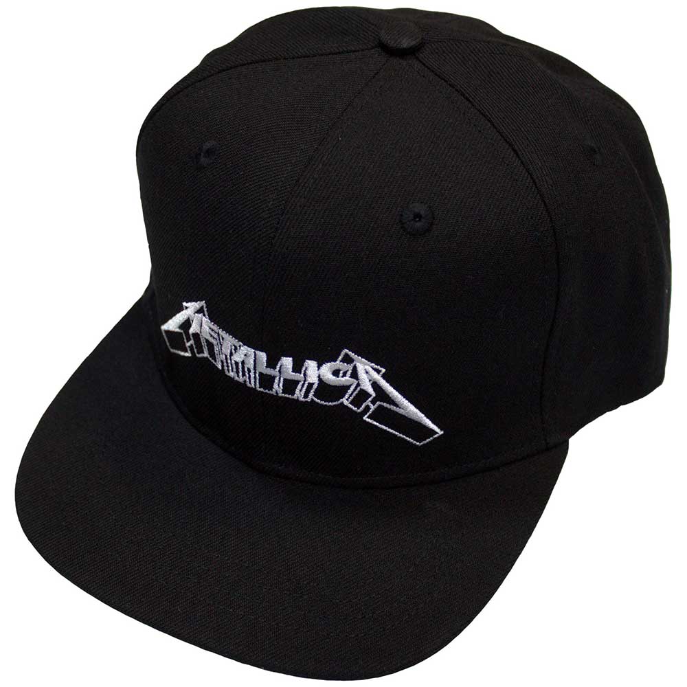 Metallica 3D Logo Hat Black