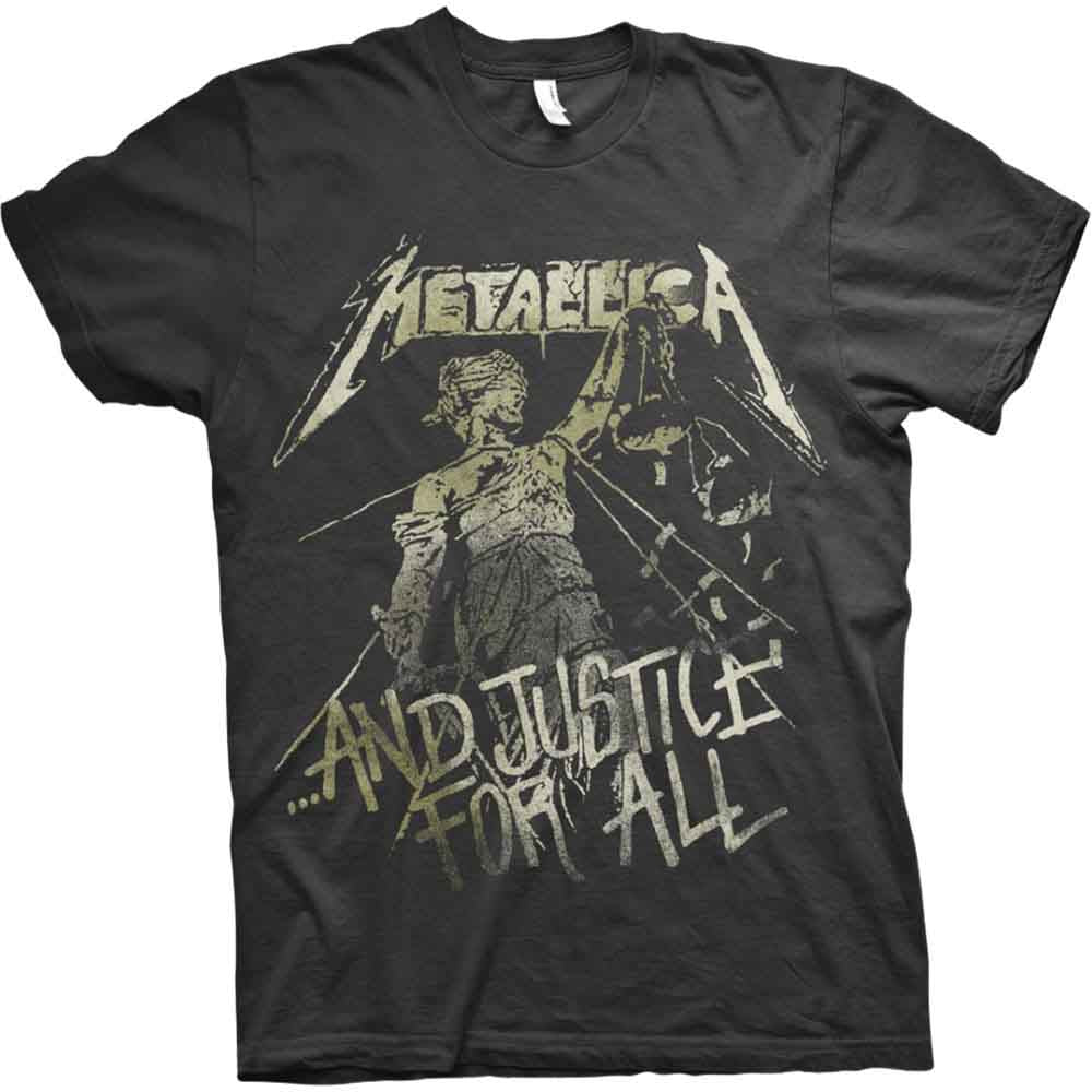 Metallica Justice Vintage Mens T Shirt