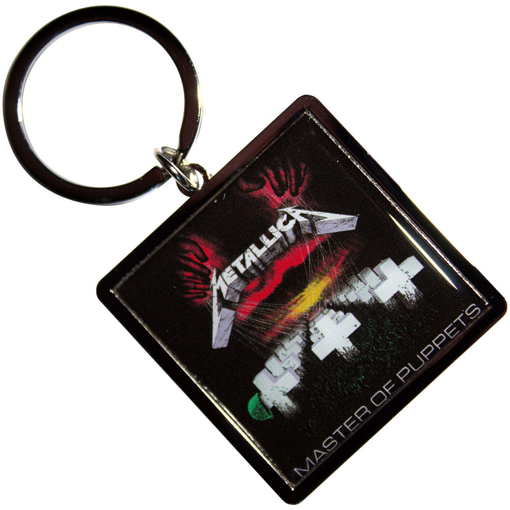 Metallica Master Of Puppets Keychain