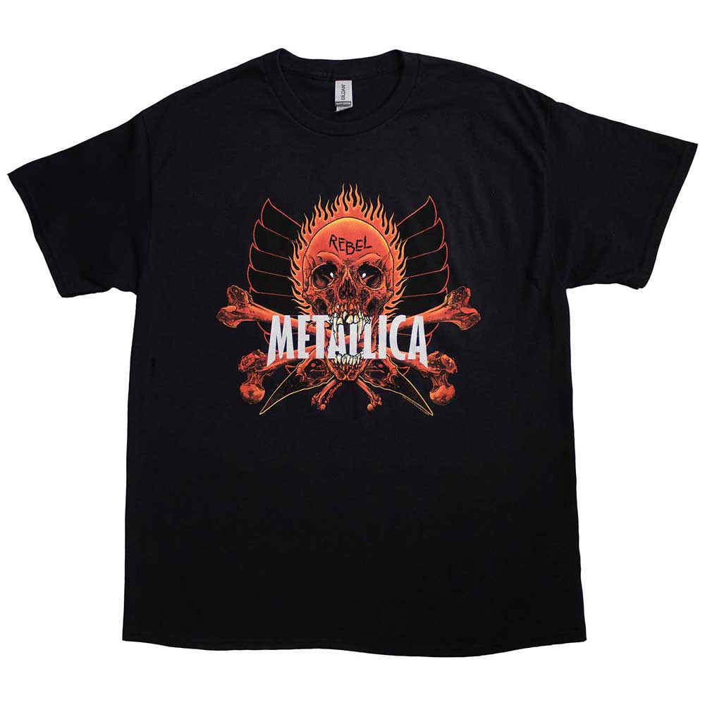 Metallica Rebel Mens T Shirt