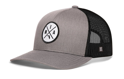 Miami Trucker Haka Hat Gray-White MIA X Snapback