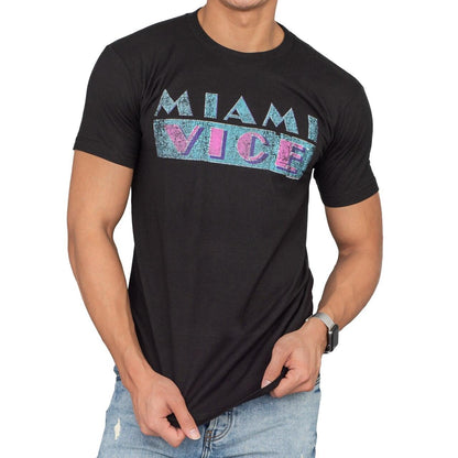 Miami Vice Black T Shirt