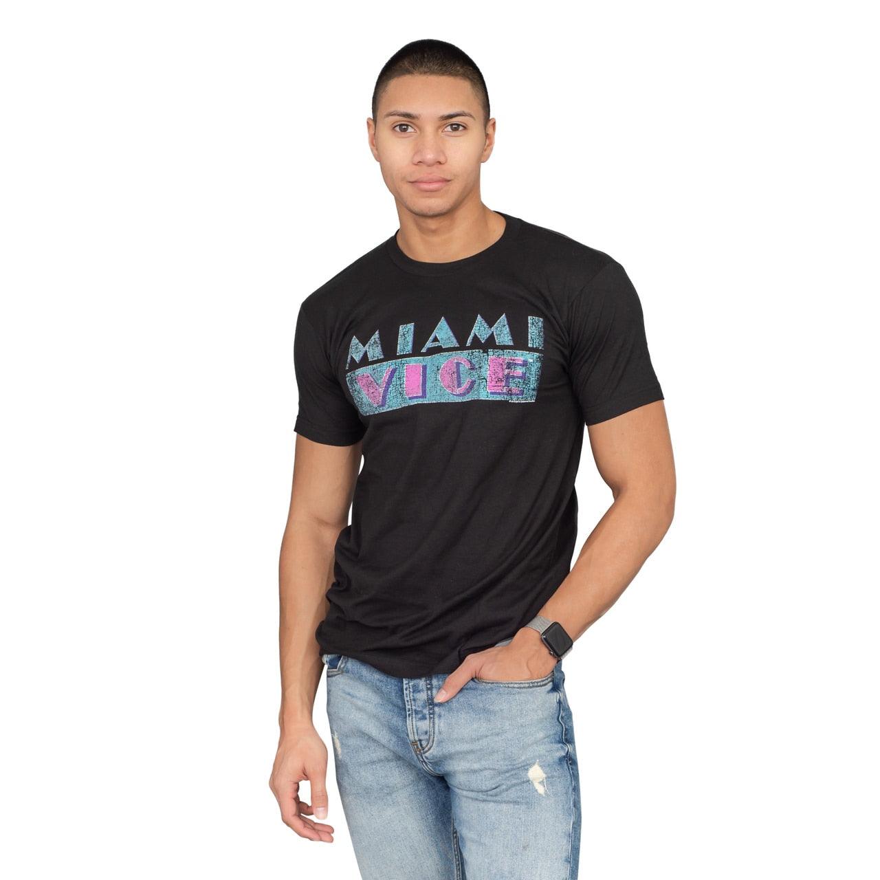 Miami Vice Black T Shirt