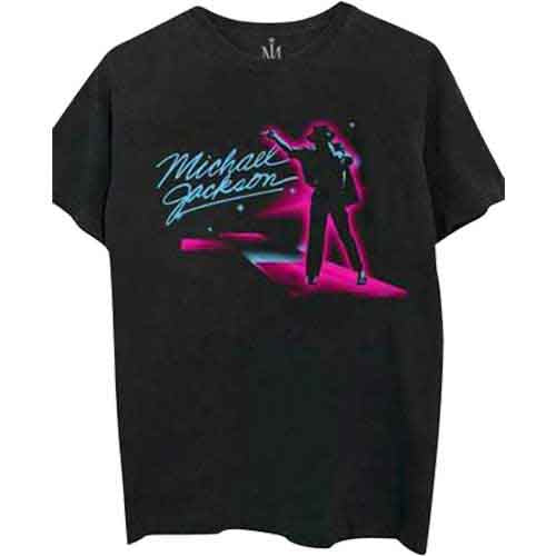 Michael Jackson Neon Mens T Shirt