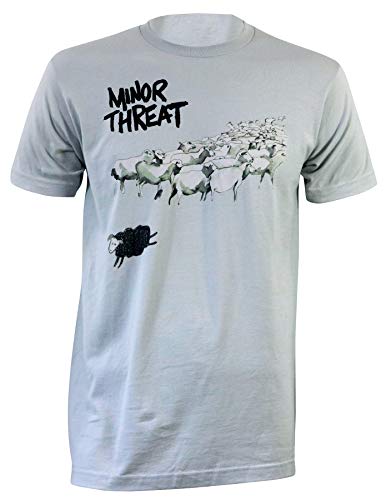 Minor Threat Still Out of Step Sheet Officially Licensed Mens T Shirt White