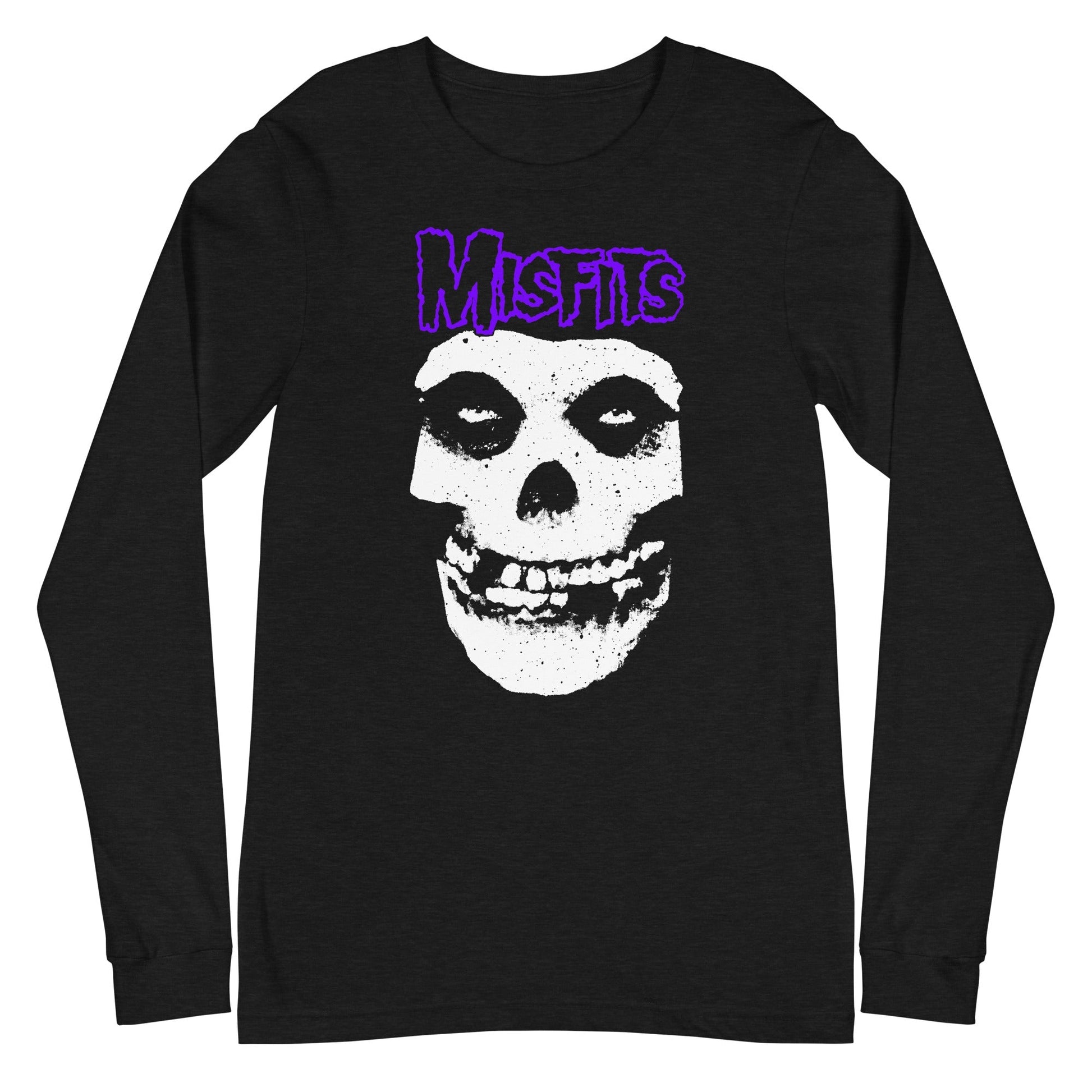 Misfits - Purple Skull Long Sleeve Shirt