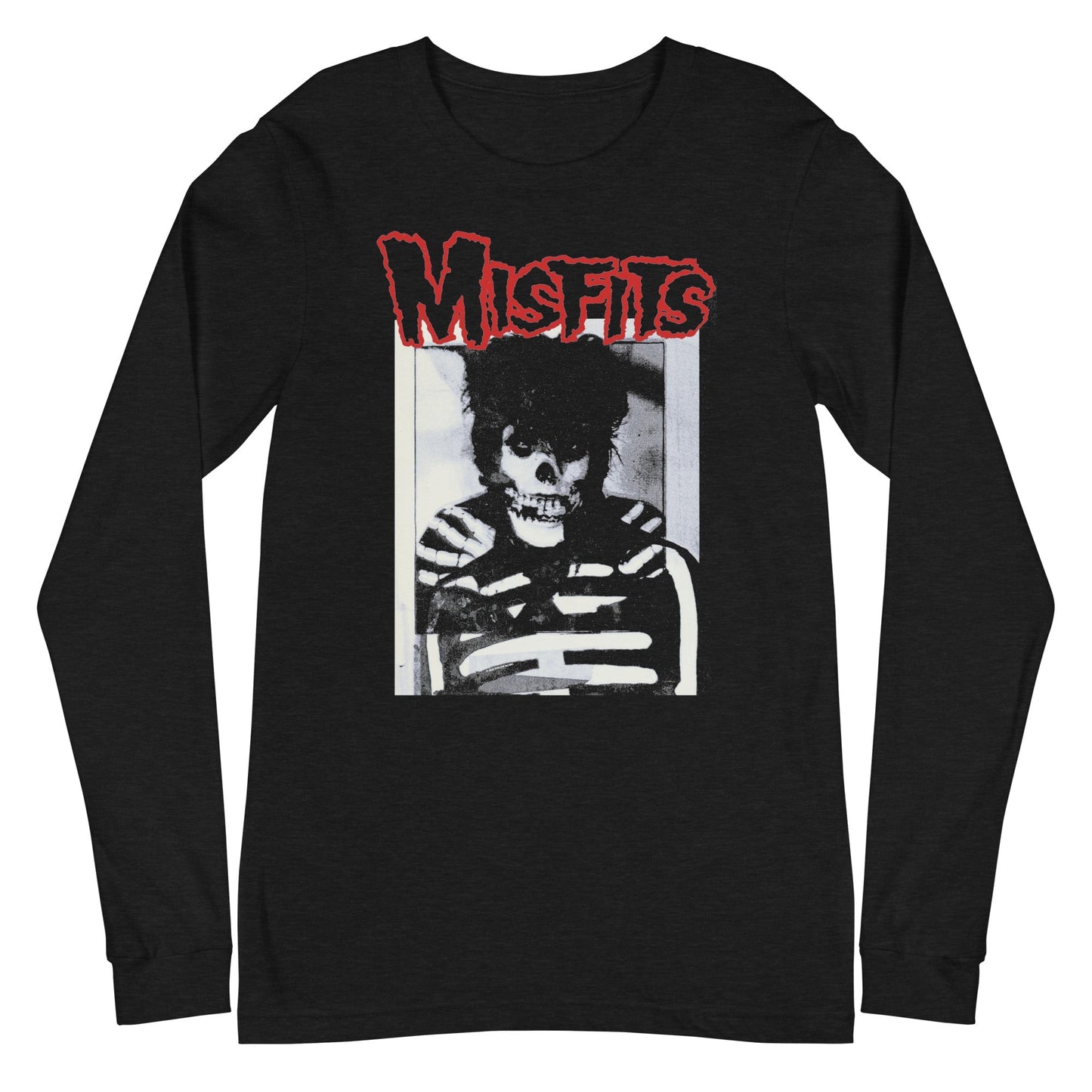Misfits - Skull Hair Long Sleeve Shirt