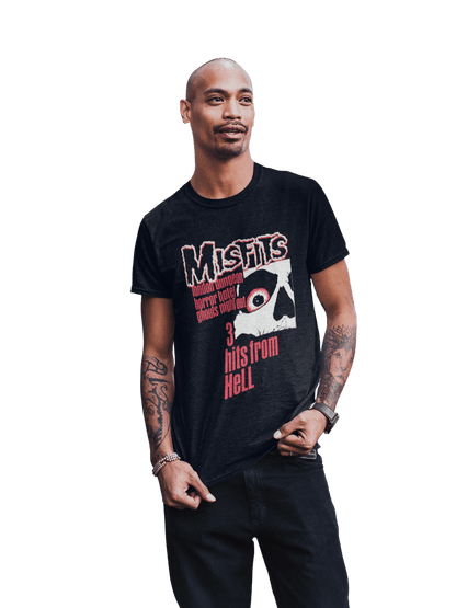 Misfits - 3 Hits From Hell T Shirt