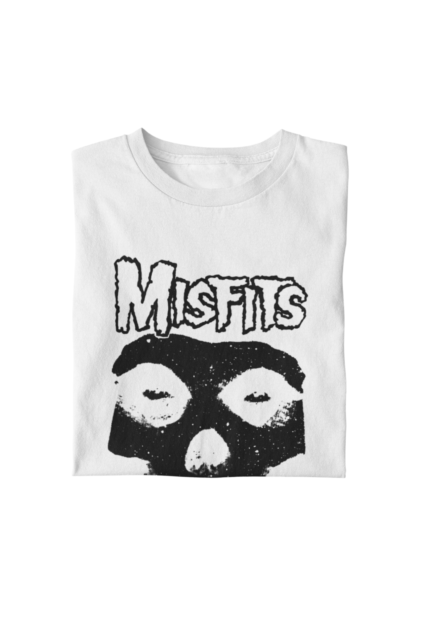 Misfits - Black Skull T Shirt