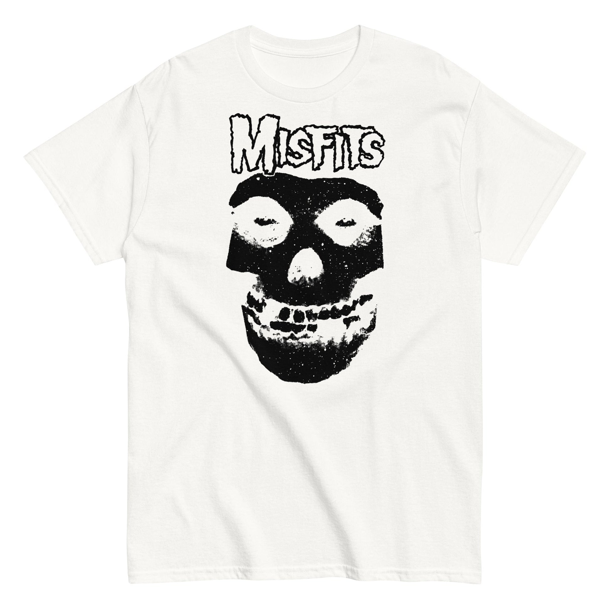 Misfits - Black Skull T Shirt