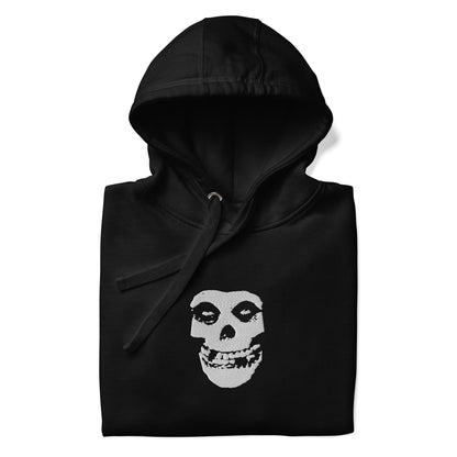 Misfits - Classic Skull HD Embroidered Hoodie